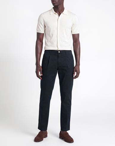 Man Pants Midnight blue Size 29 Cotton, Elastane