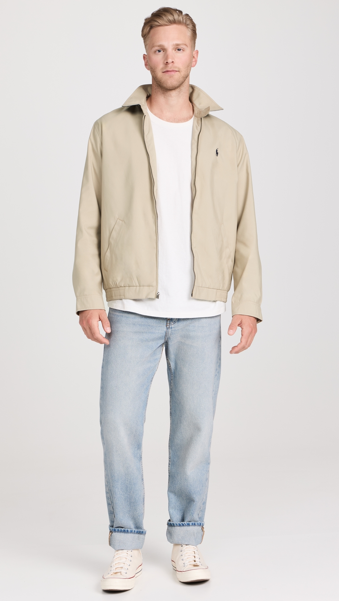 Bi-Swing Windbreaker Jacket Khaki Uniform