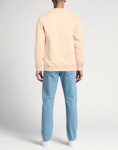Man Sweatshirt Beige Size M Cotton