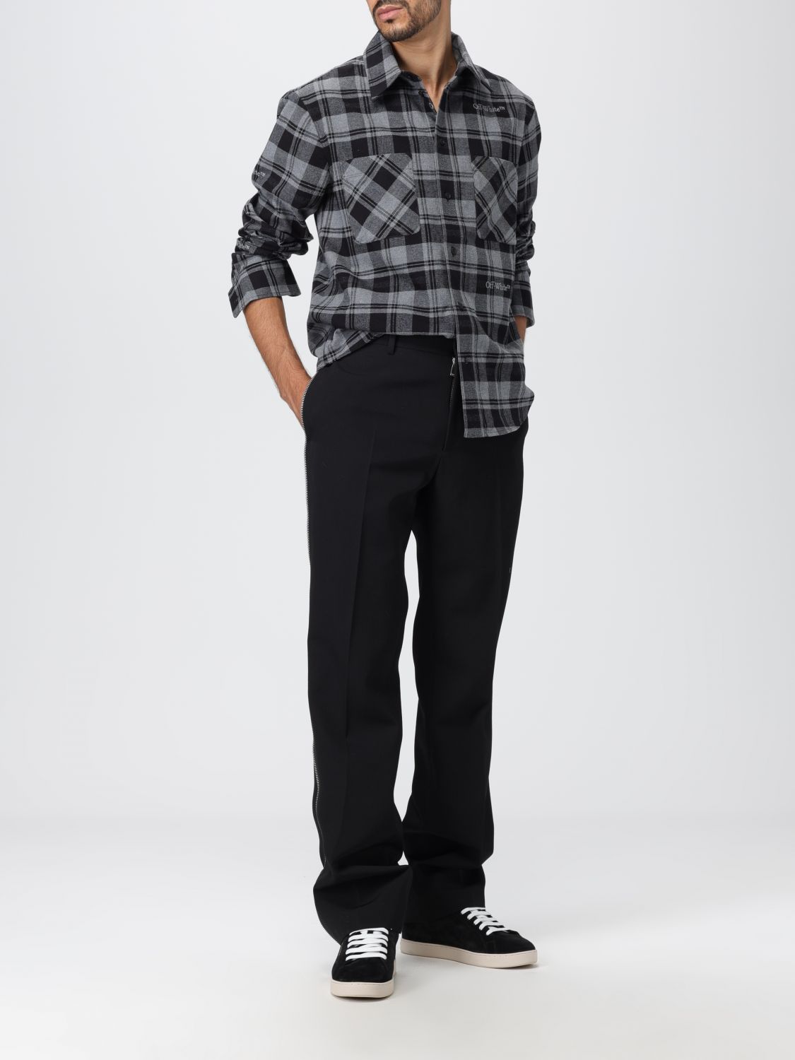Shirt Men color Grey
