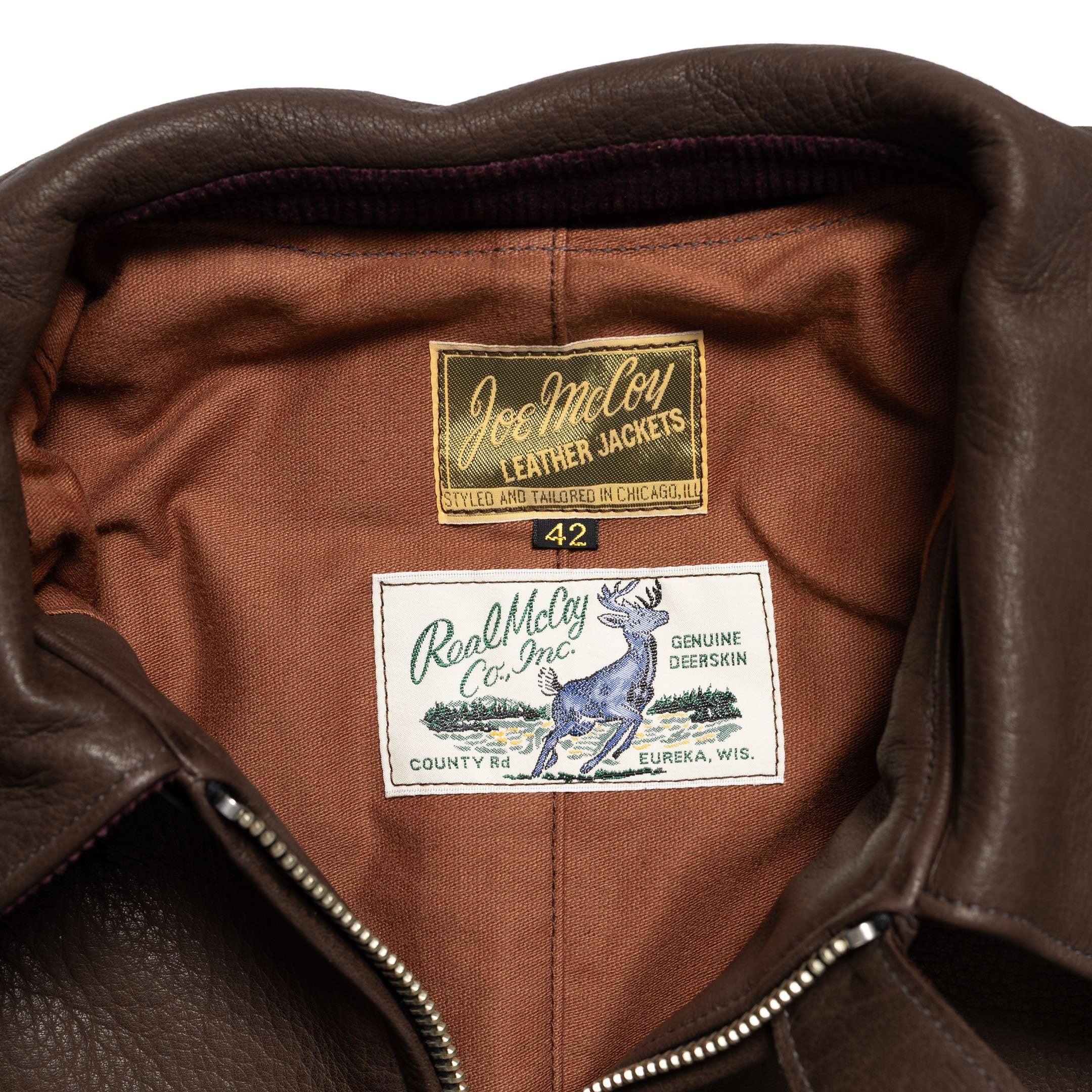 30s Sports Jacket / Freeman Deerskin Brown
