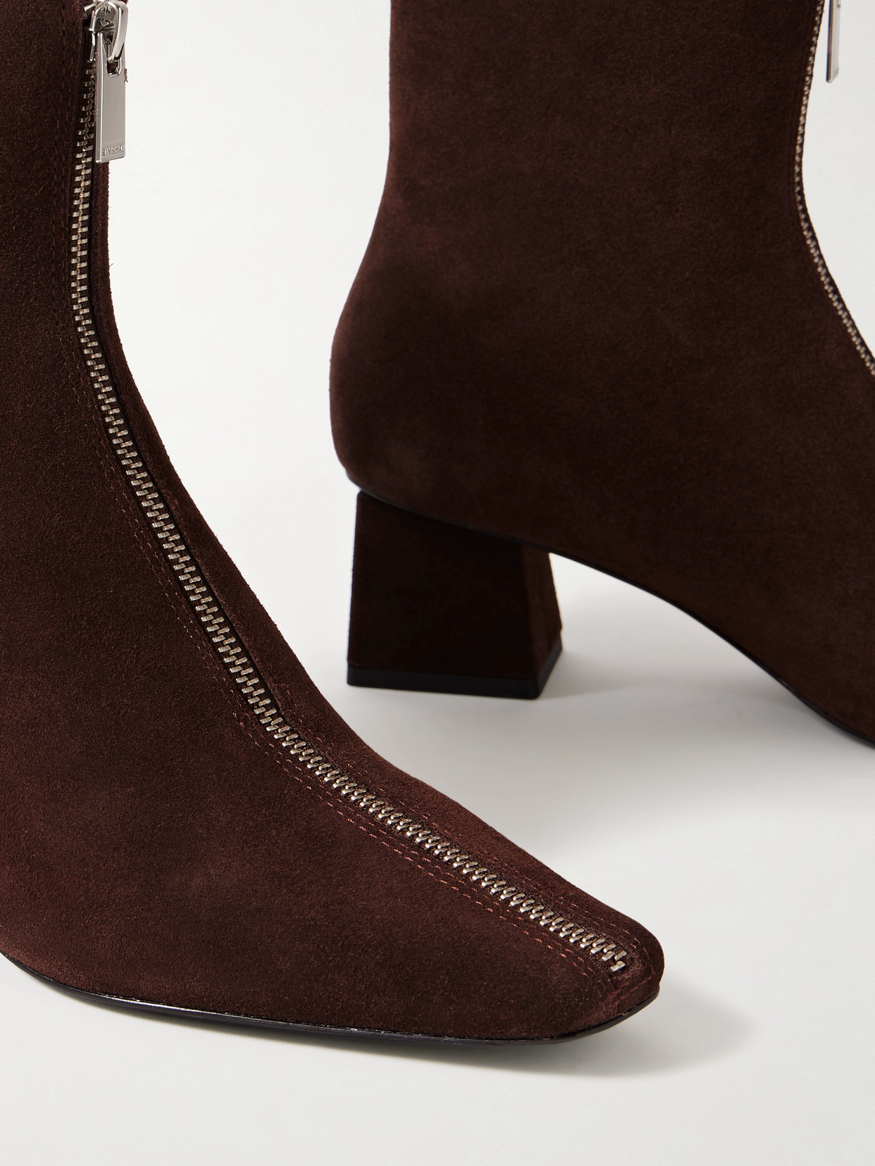 Ryder Suede Ankle Boots - Brown