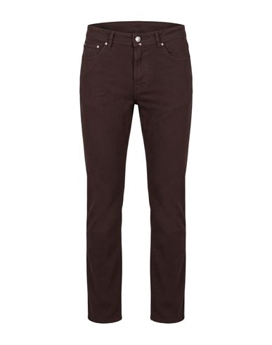 Jacob Cohёn Man Pants Chocolate brown Size 31 Cotton, Elastane