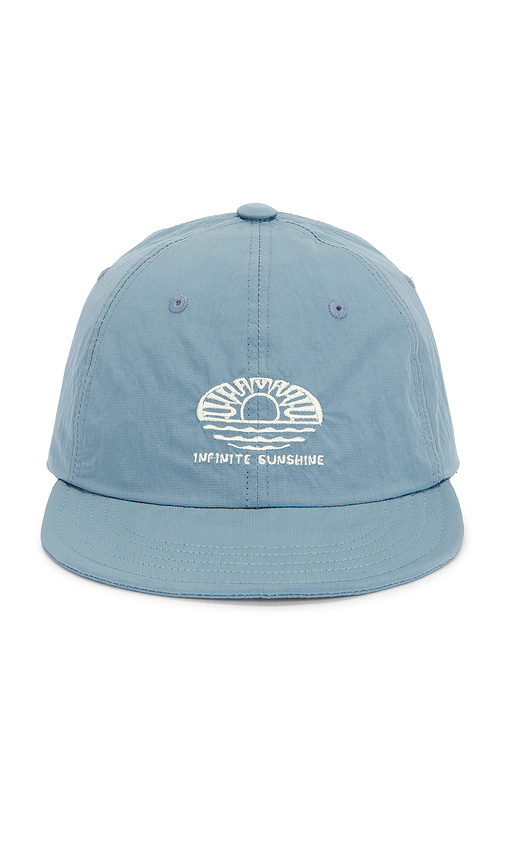 KAPPY DESIGN Ripstop Sunshine Cap in Blue