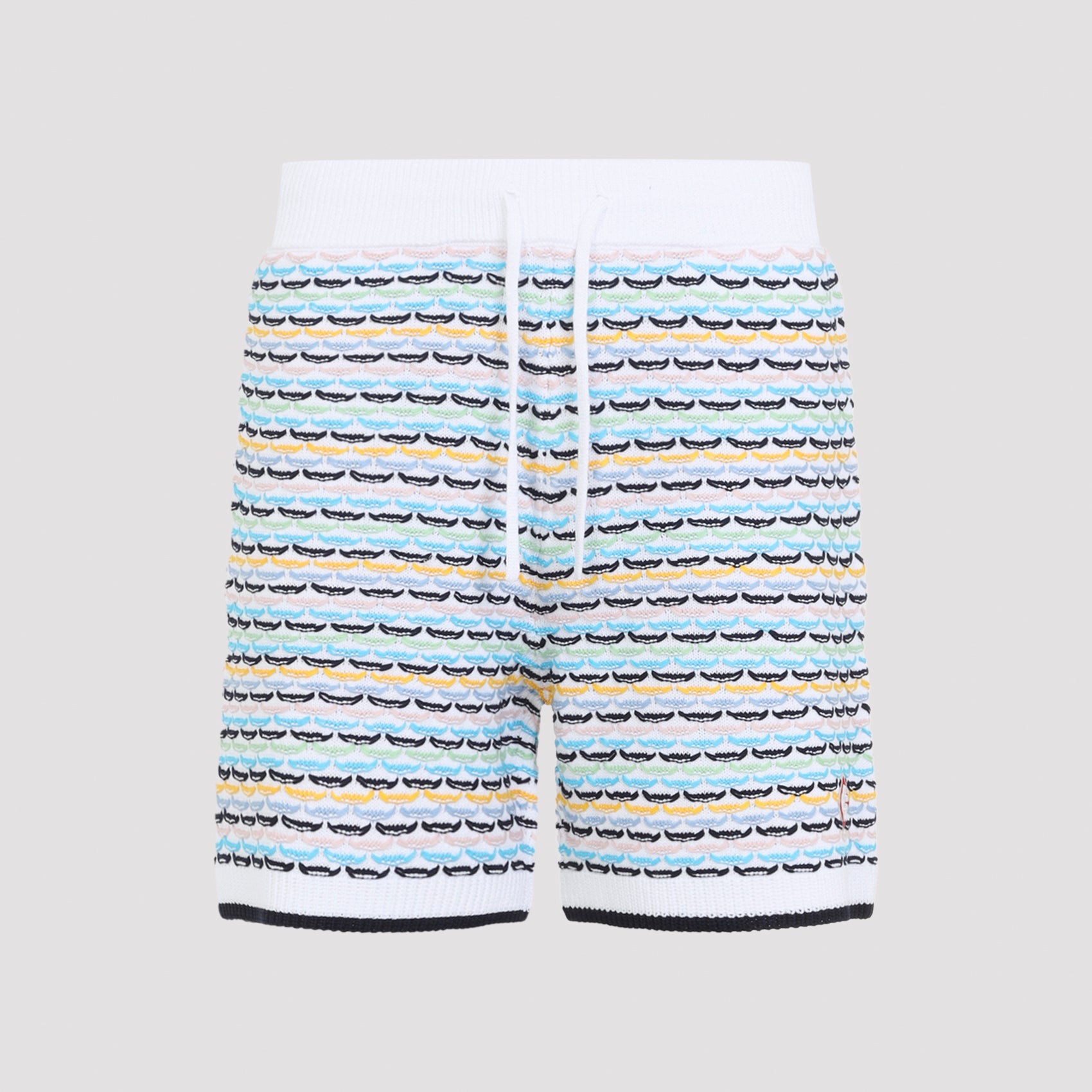 Tuck Stitch Bermuda Shorts for Men