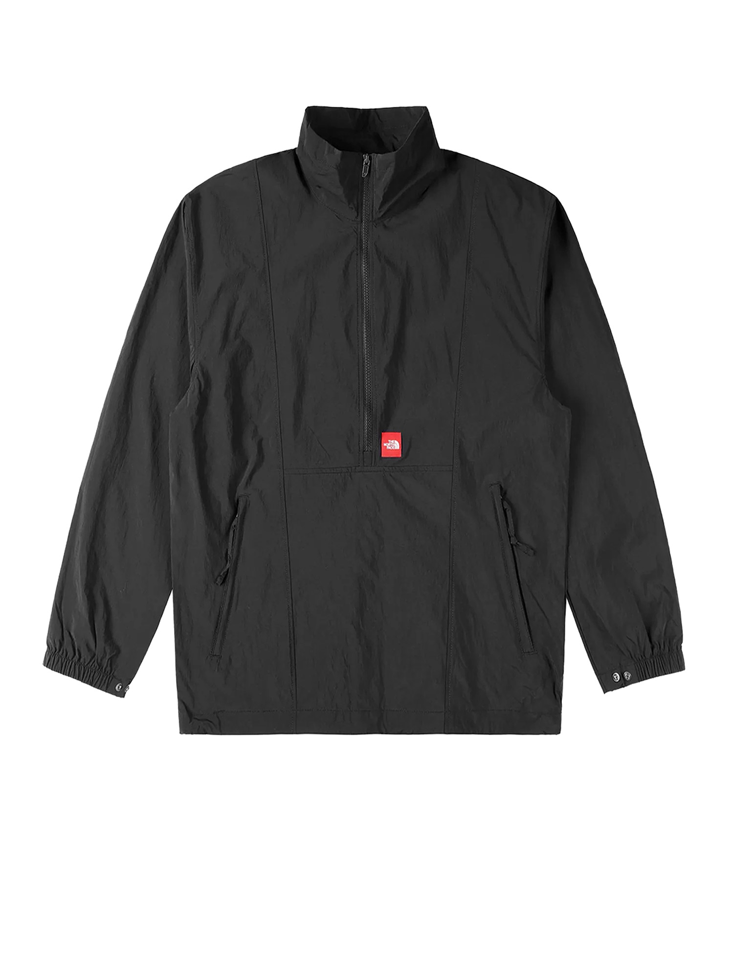 Nylon Jacket With Logo Patch