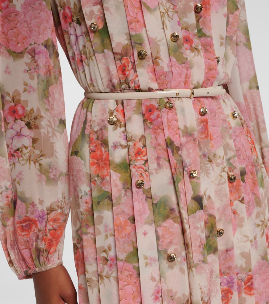 Floral embellished maxi dress
