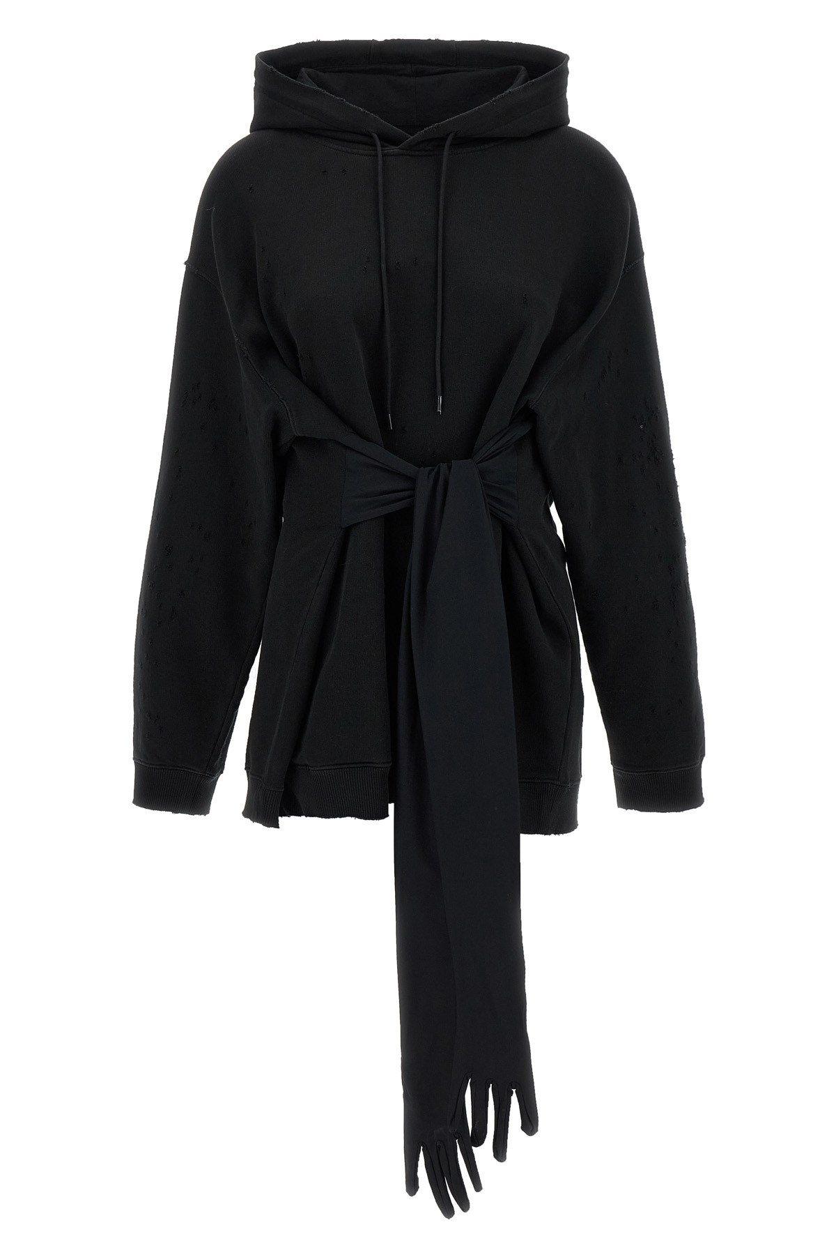 Hoodie Dress With Gloves