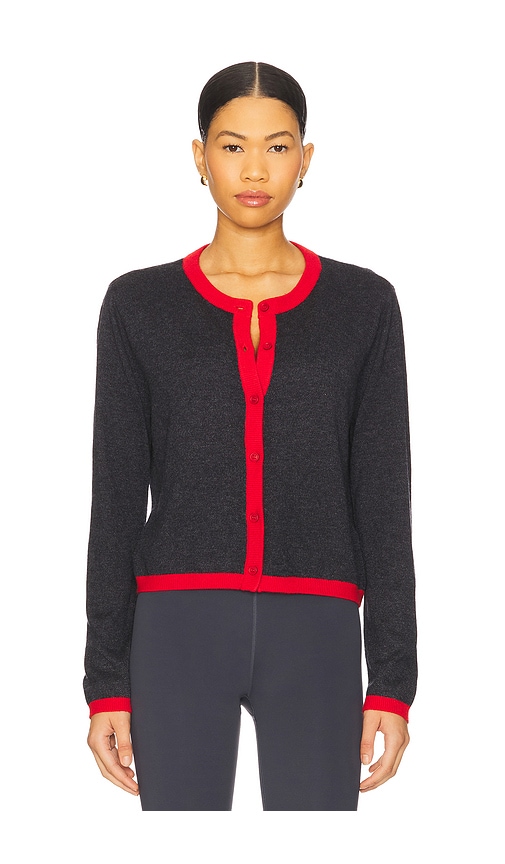 P.E Nation Rise Knit Cardigan in Navy.  S. Also in L