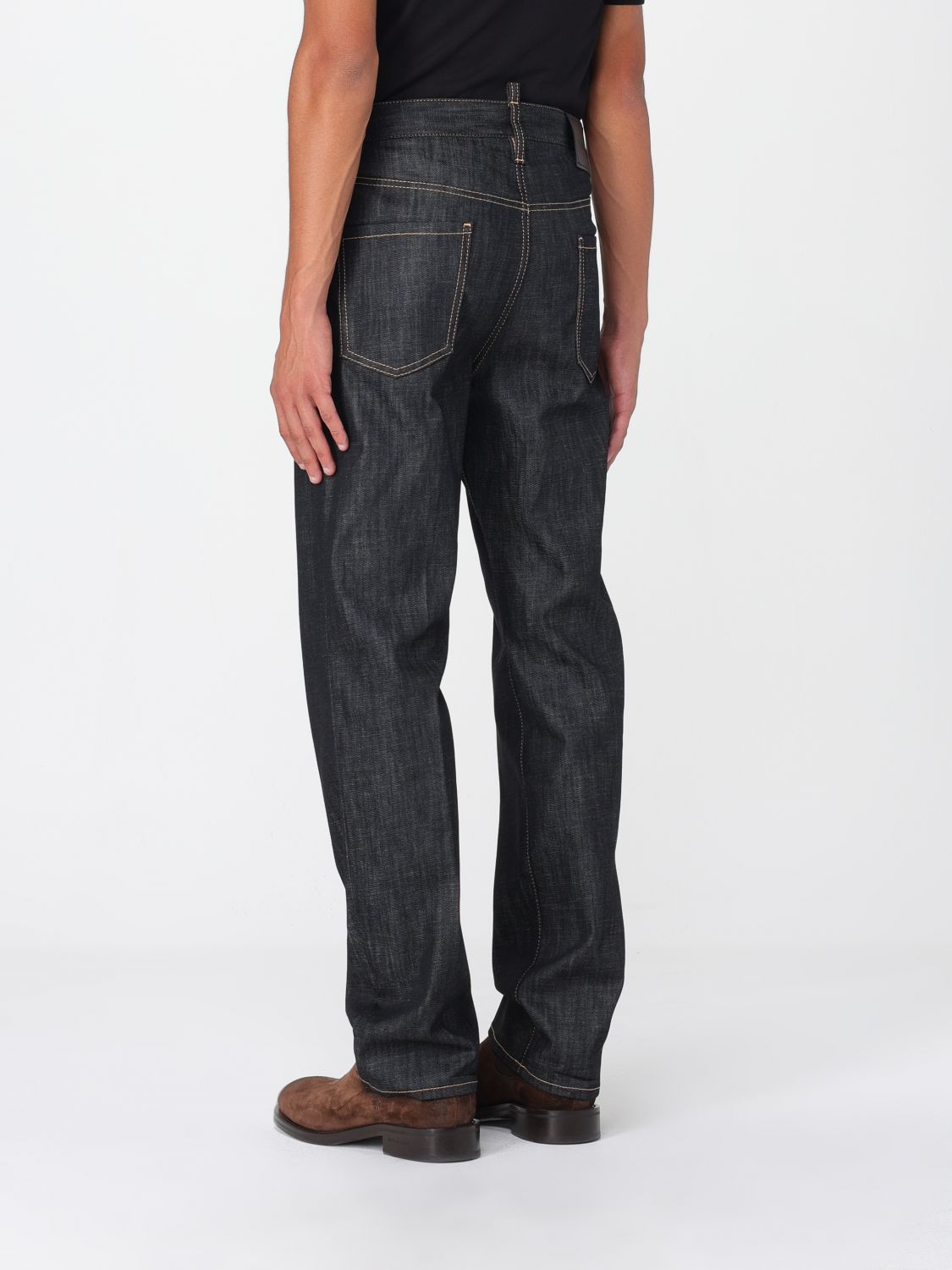 Pants Men color Black