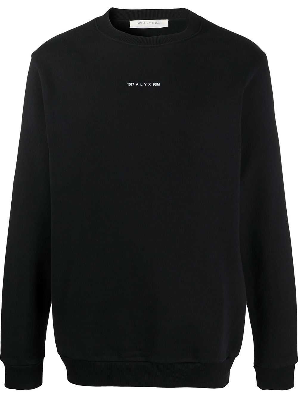 Logo graphic print sweatshirt - Black