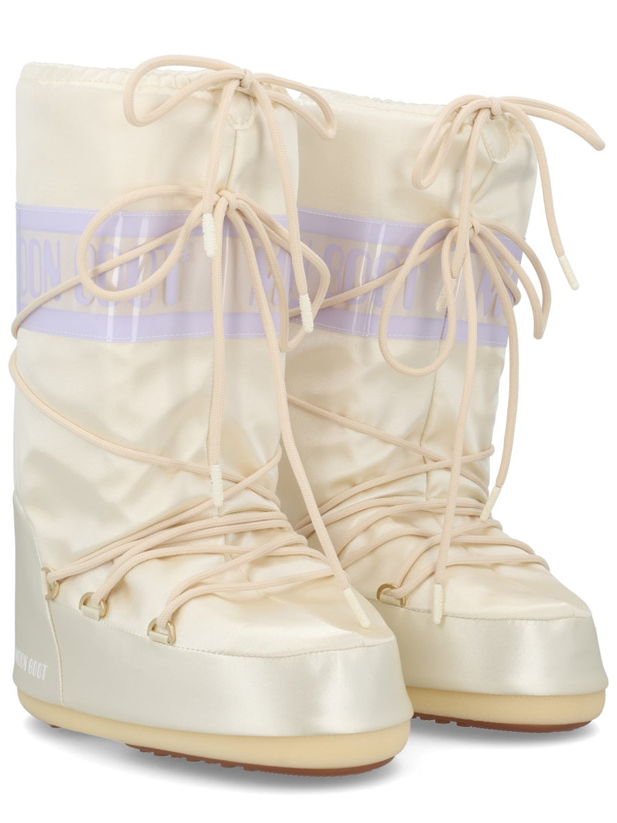 Moon Boot "Icon Pearly" Tall Boot