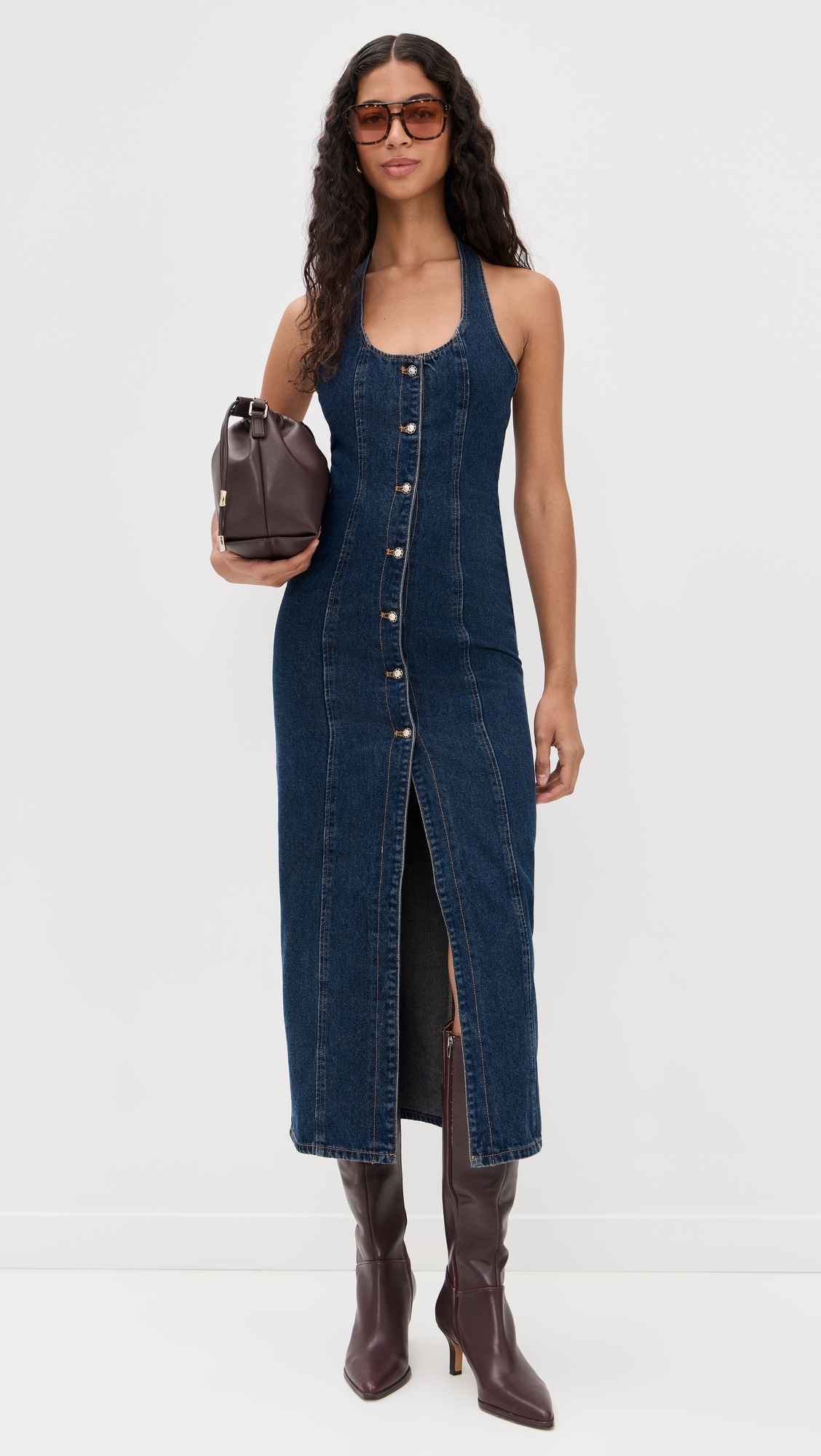 Kenny Dress Indigo