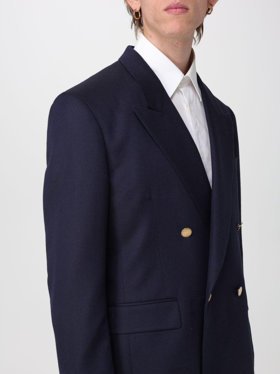 Jacket Men color Blue