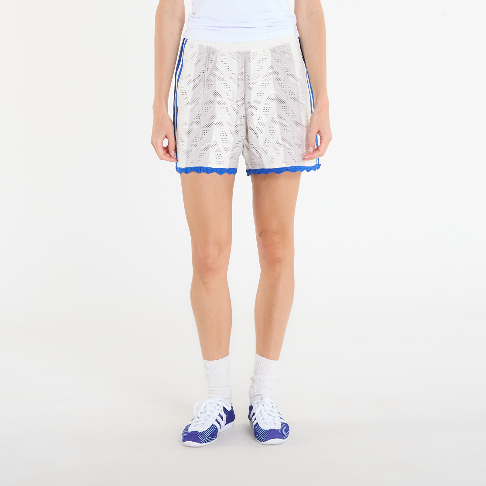 Shorts adidas Firebird Loose Shorts Off White/ Chalk Pear