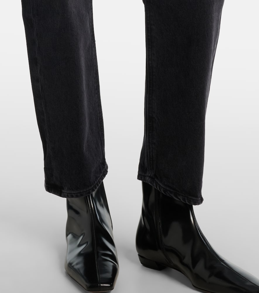 Dahlia cropped straight jeans