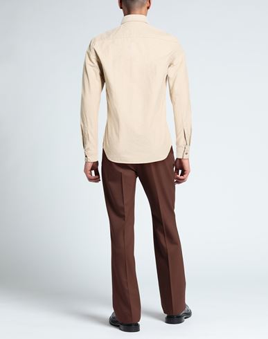 Man Shirt Sand Size M Cotton