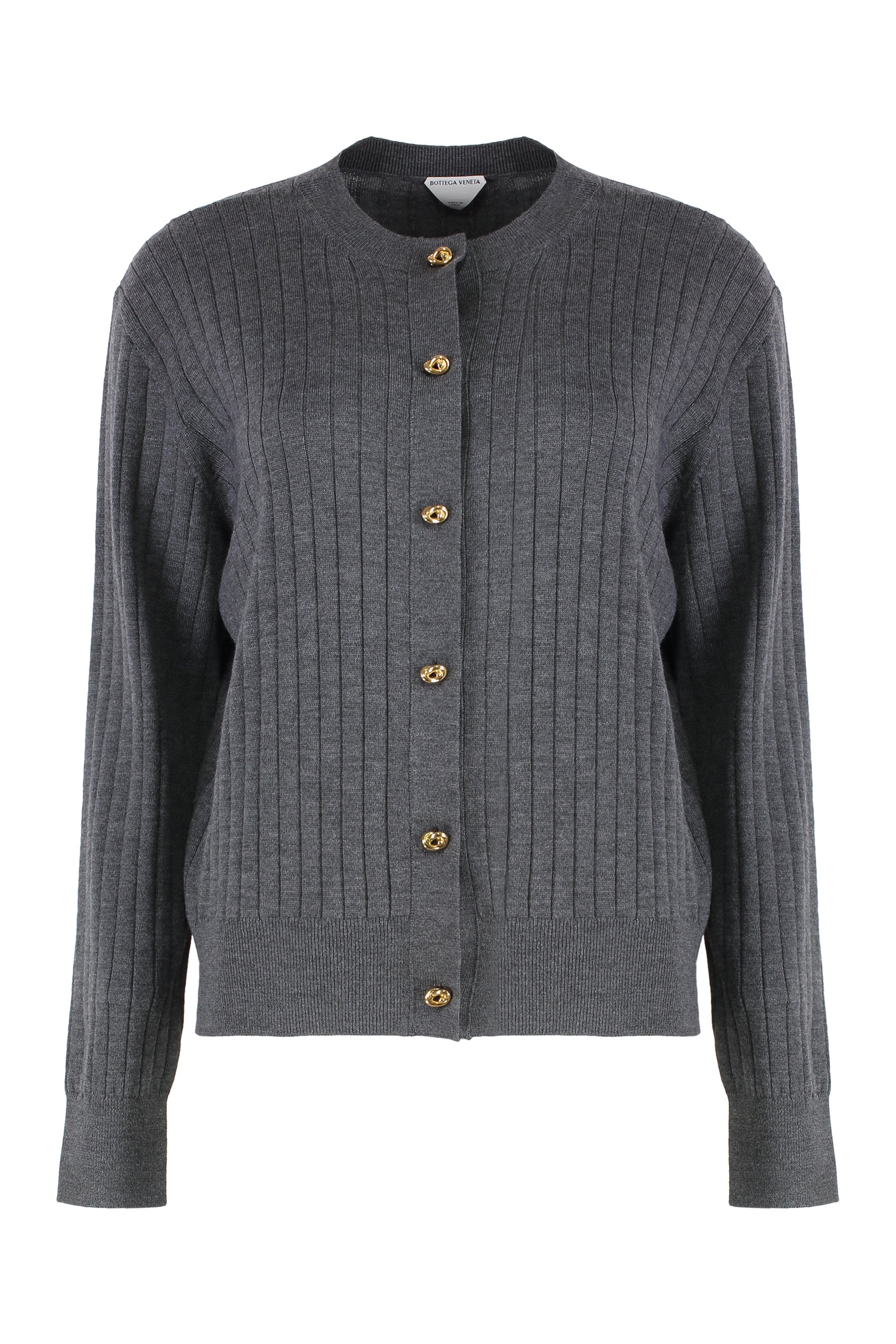 Ribbed Wool Cardigan
