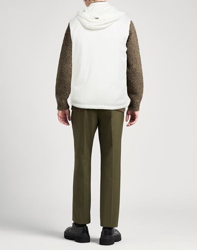 Man Vest Ivory Size 42 Polyamide