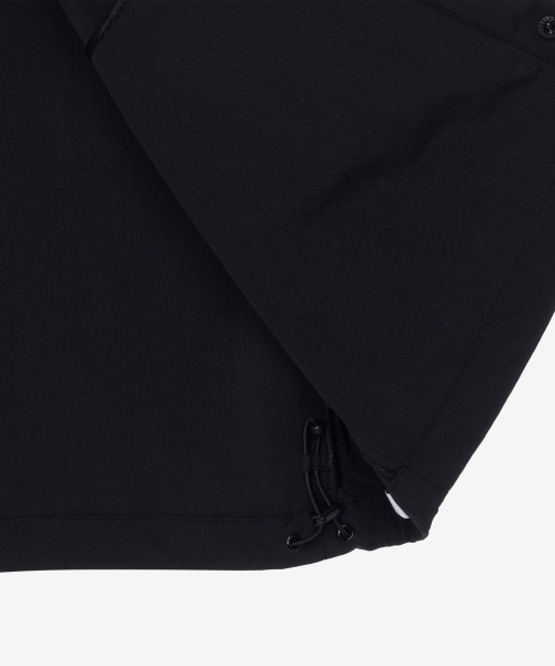 Utility Nylon Short-Sleeve Shirt Jacket