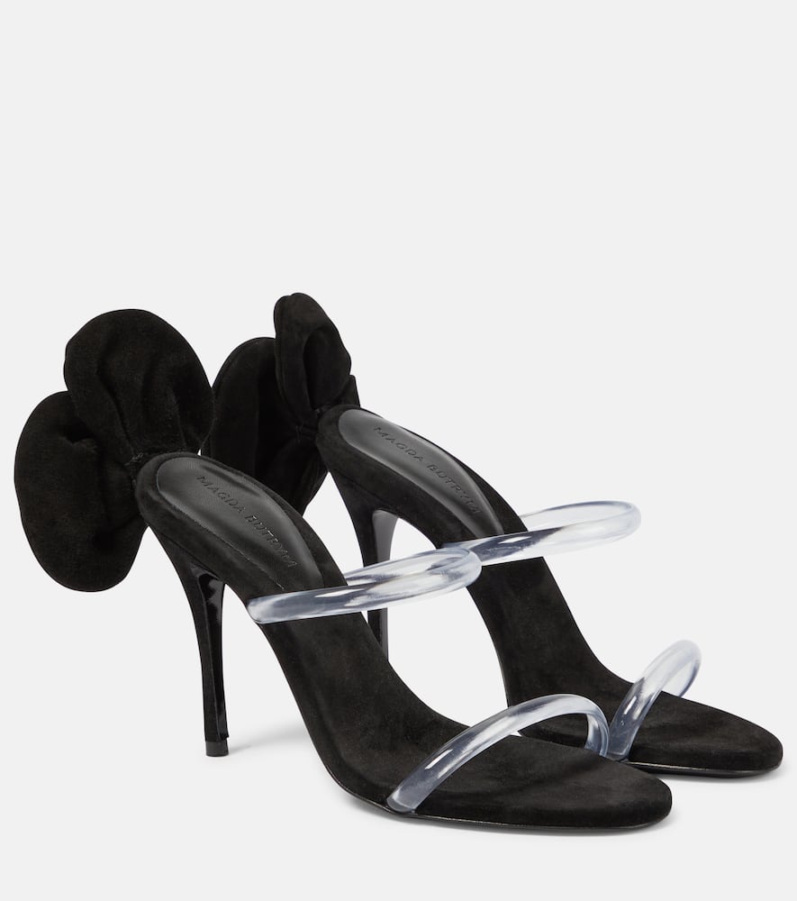 Suede sandals
