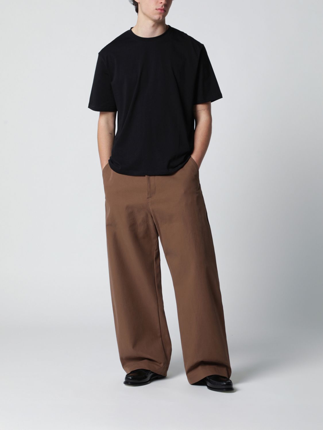 Twill-weave chinos - Blue