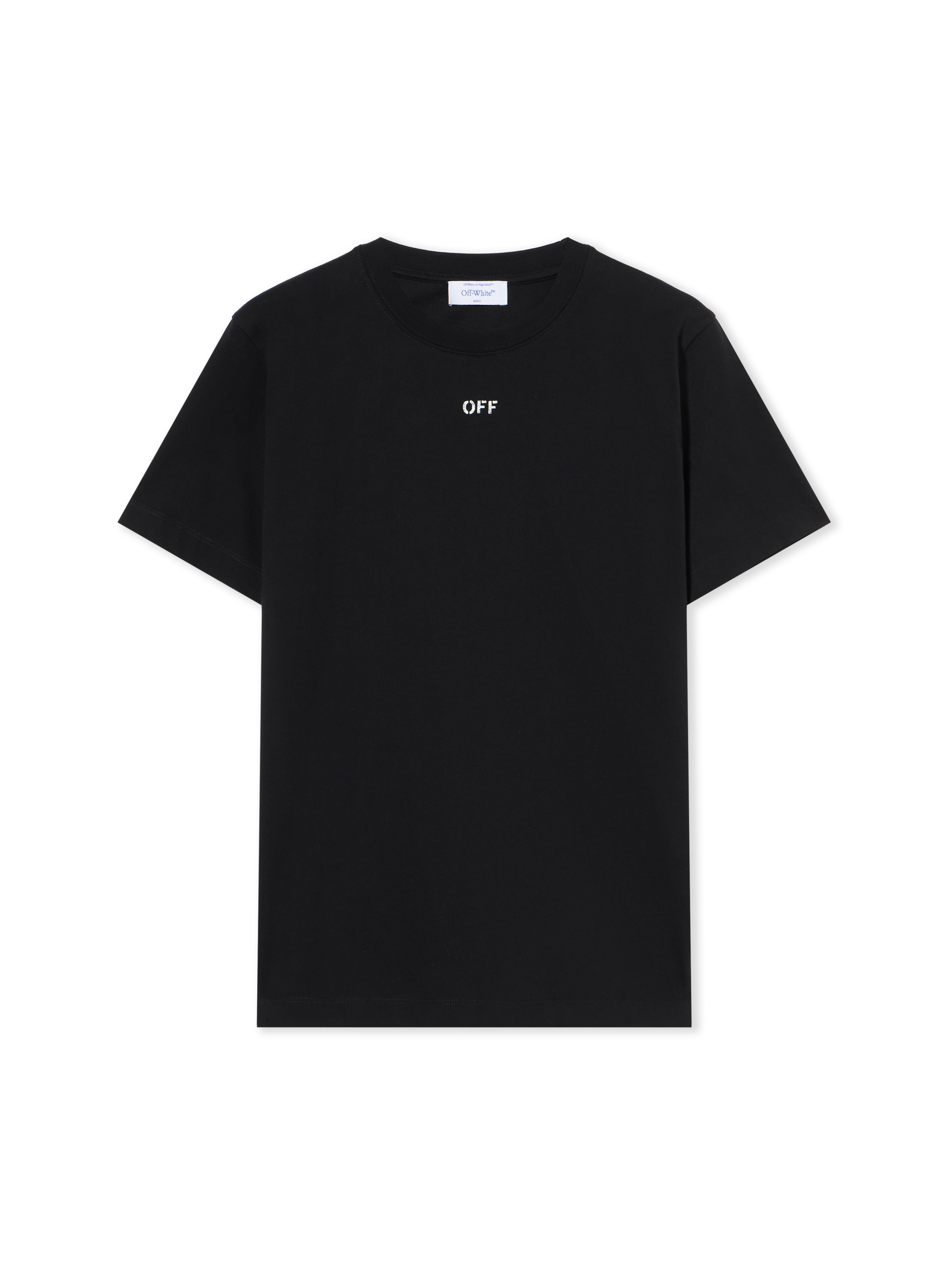 Newspaper Arrow Slim Logo Tee - Male T-shirts Black