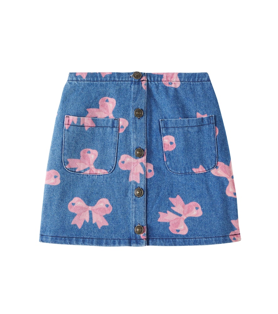 Konges Sløjd Magot printed denim skirt