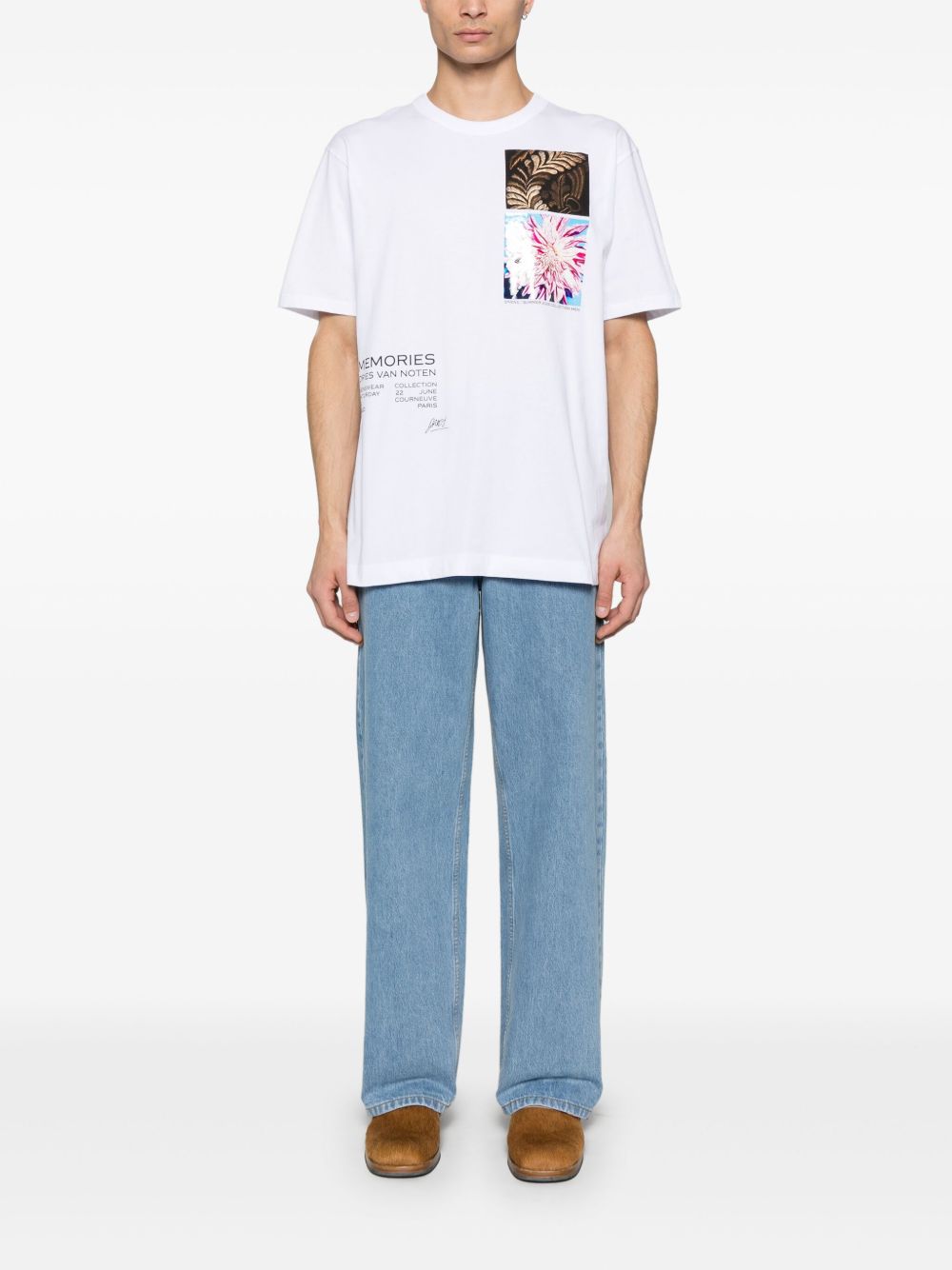 Dries Van Noten 02530 Heer Pr 1600 M.K.Ss.T Shirt