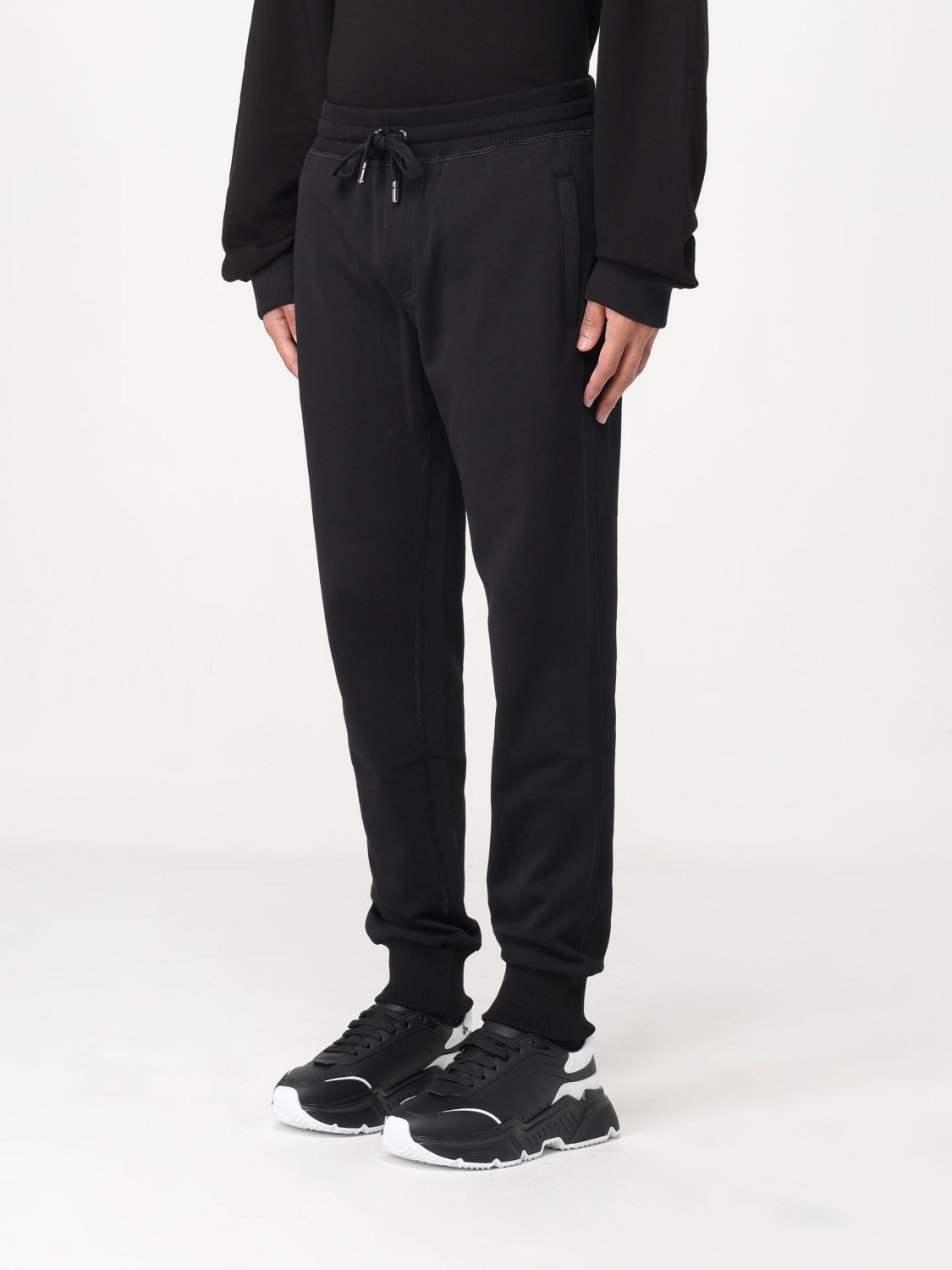 Pants Men color Black
