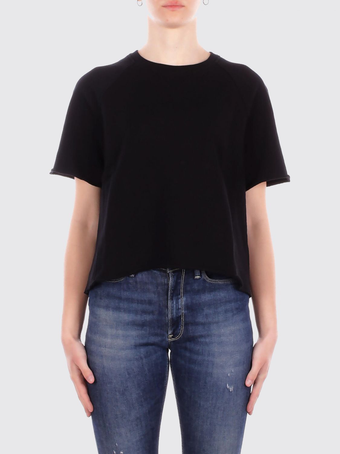 Sweatshirt Woman color White