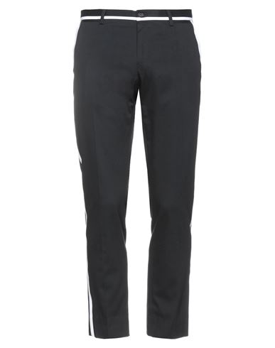 Man Pants Black Size 28 Cotton, Elastane