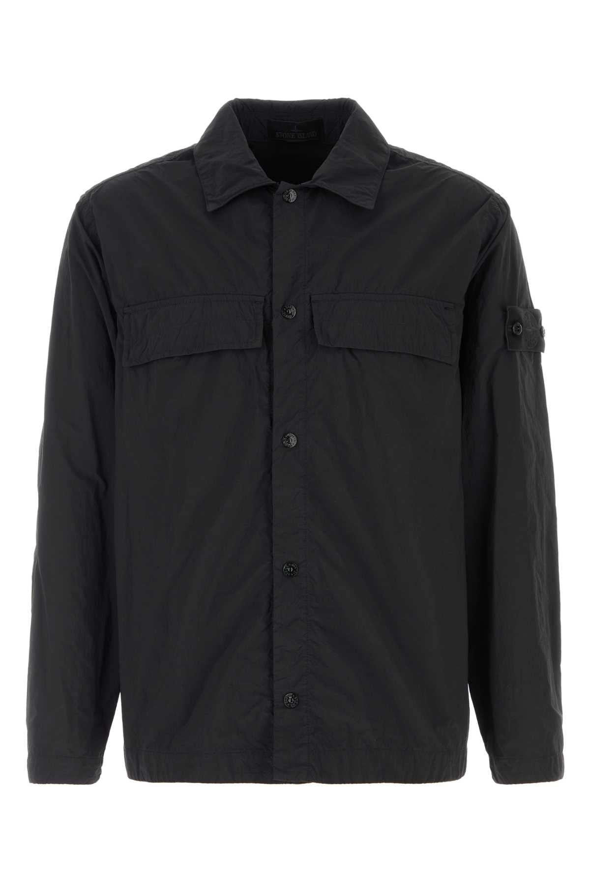 Nylon Shirt — Black