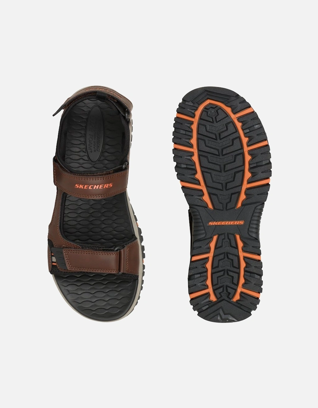 Skechers Men's Prewitt Rigdon Mens Sandals - Brown