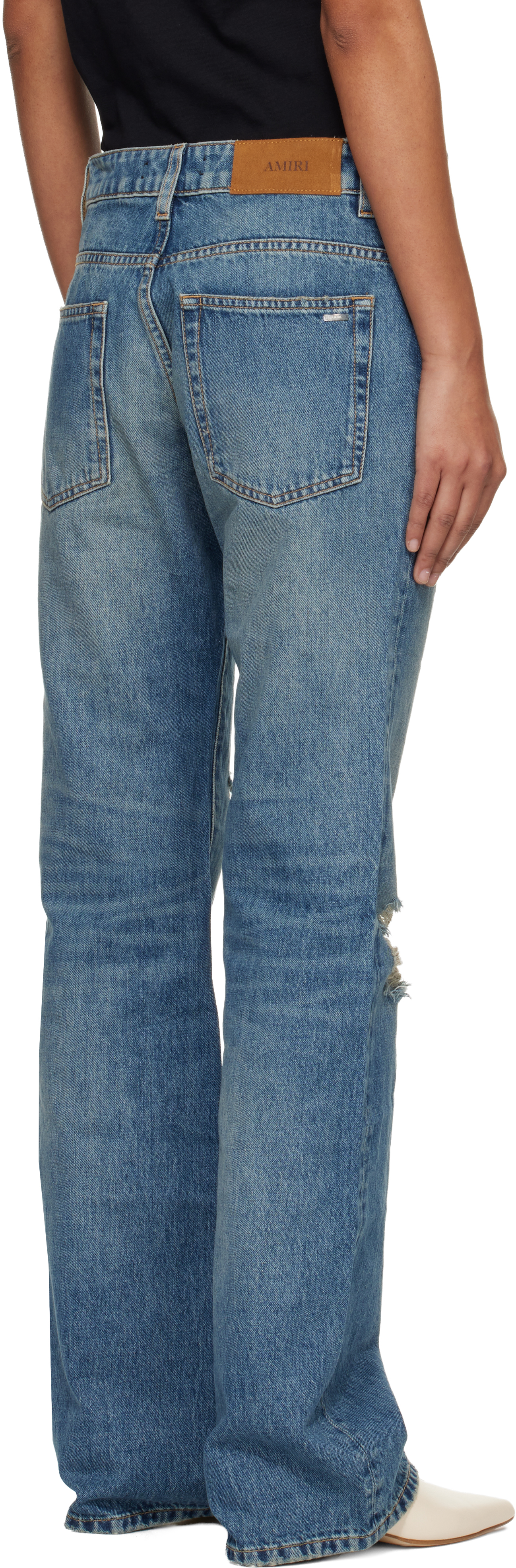 Blue Slash Jeans