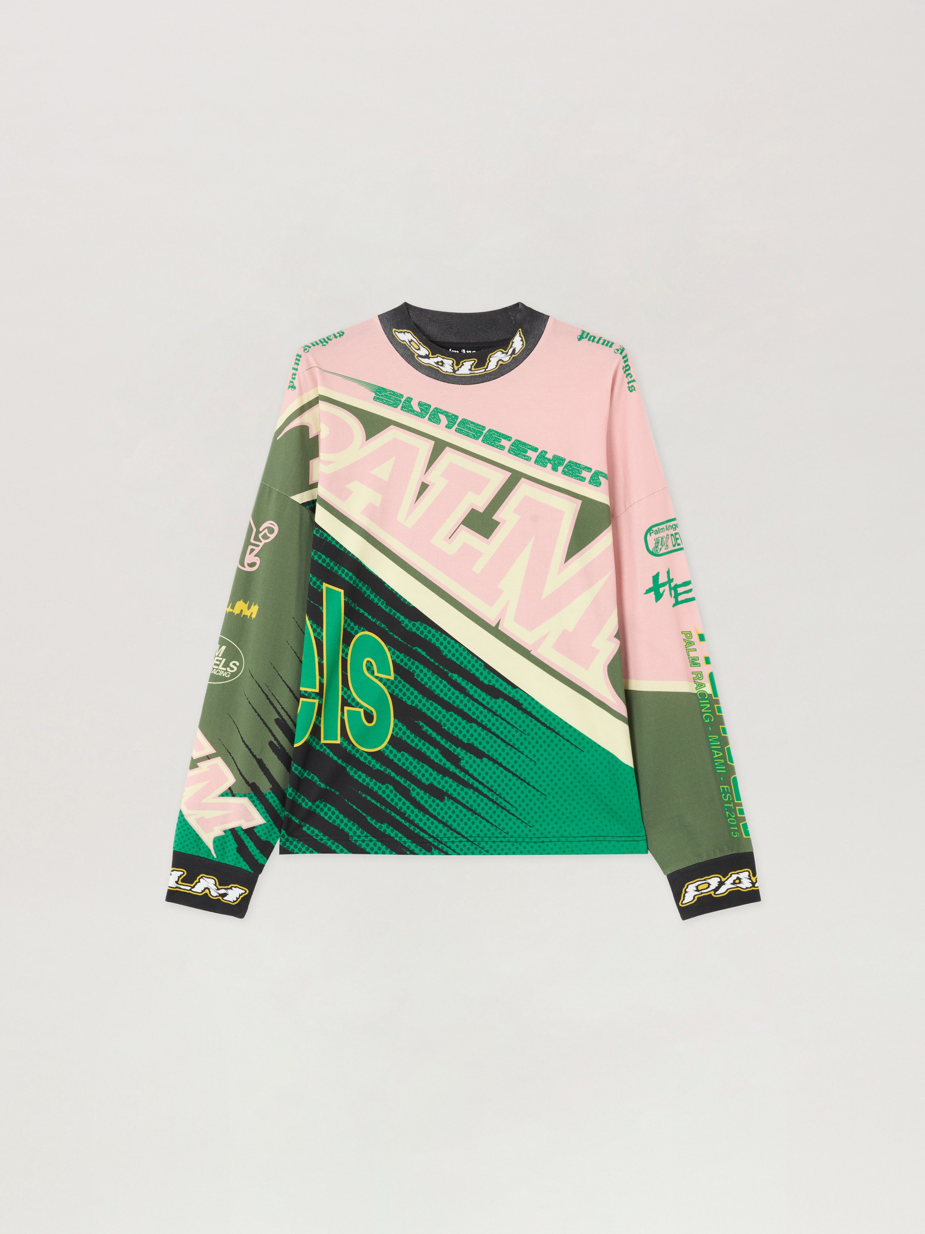 Racing Loose Long-sleeved T