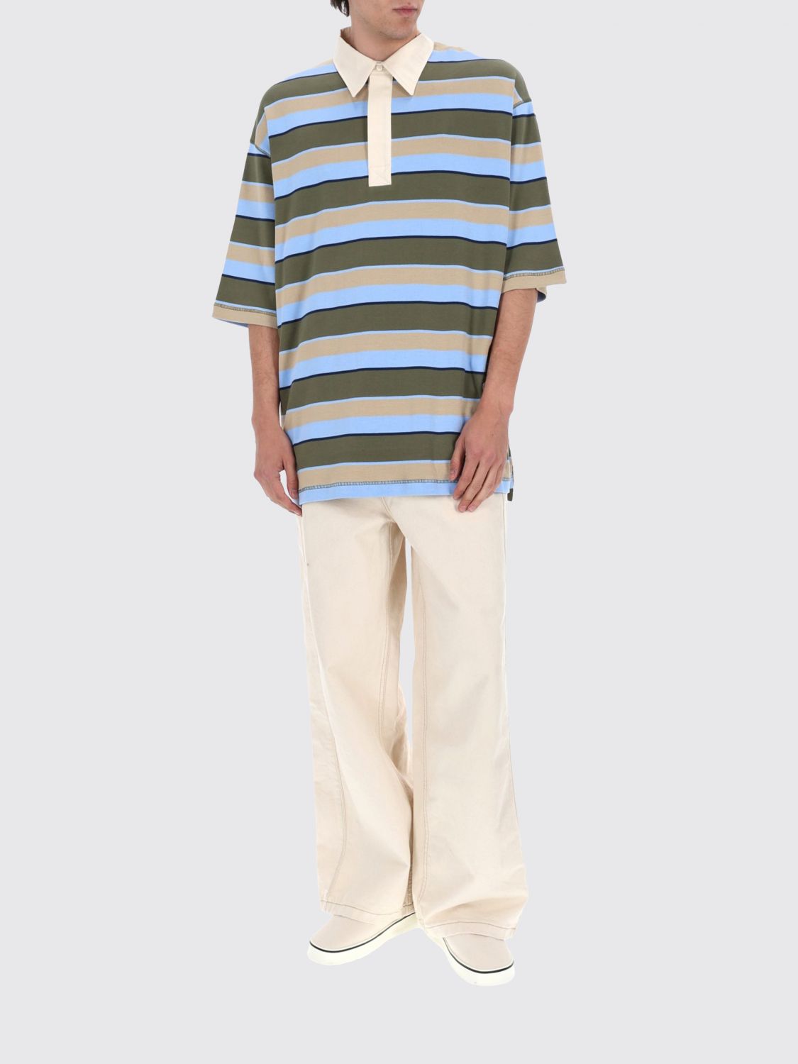 Polo Shirt Men color Blue