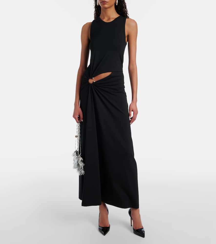 Cutout maxi dress