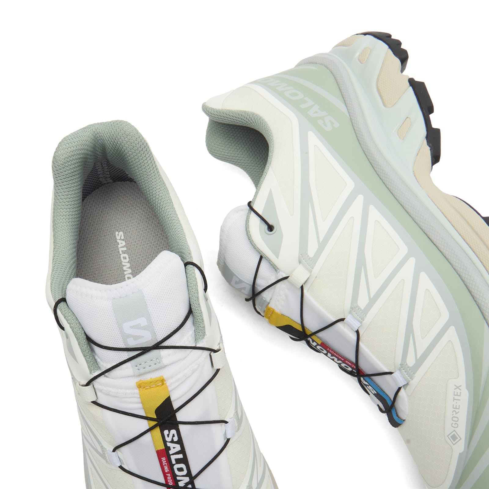XT-6 GTX Sneaker White/Green Milieu/Ice Flow