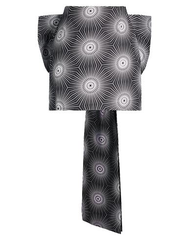 Woman Mini skirt Black Size M Cotton