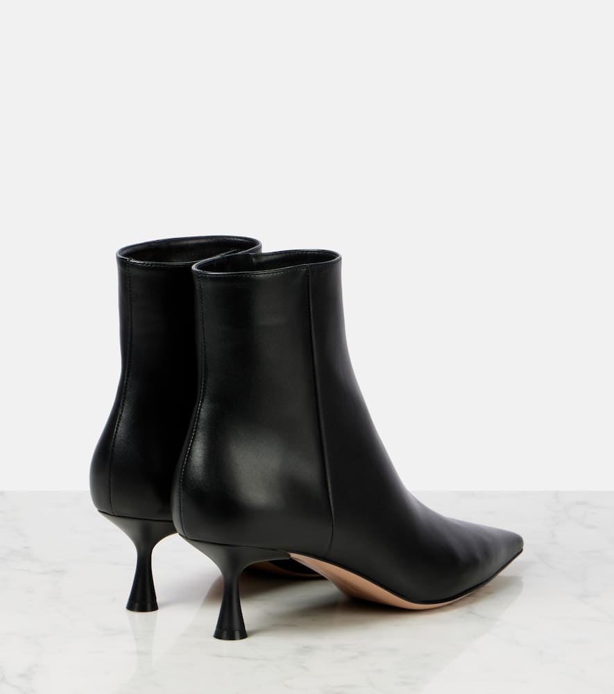 Gianvito Rossi Leather ankle boots