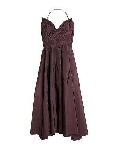 Woman Midi dress Plum Size 4 Polyamide