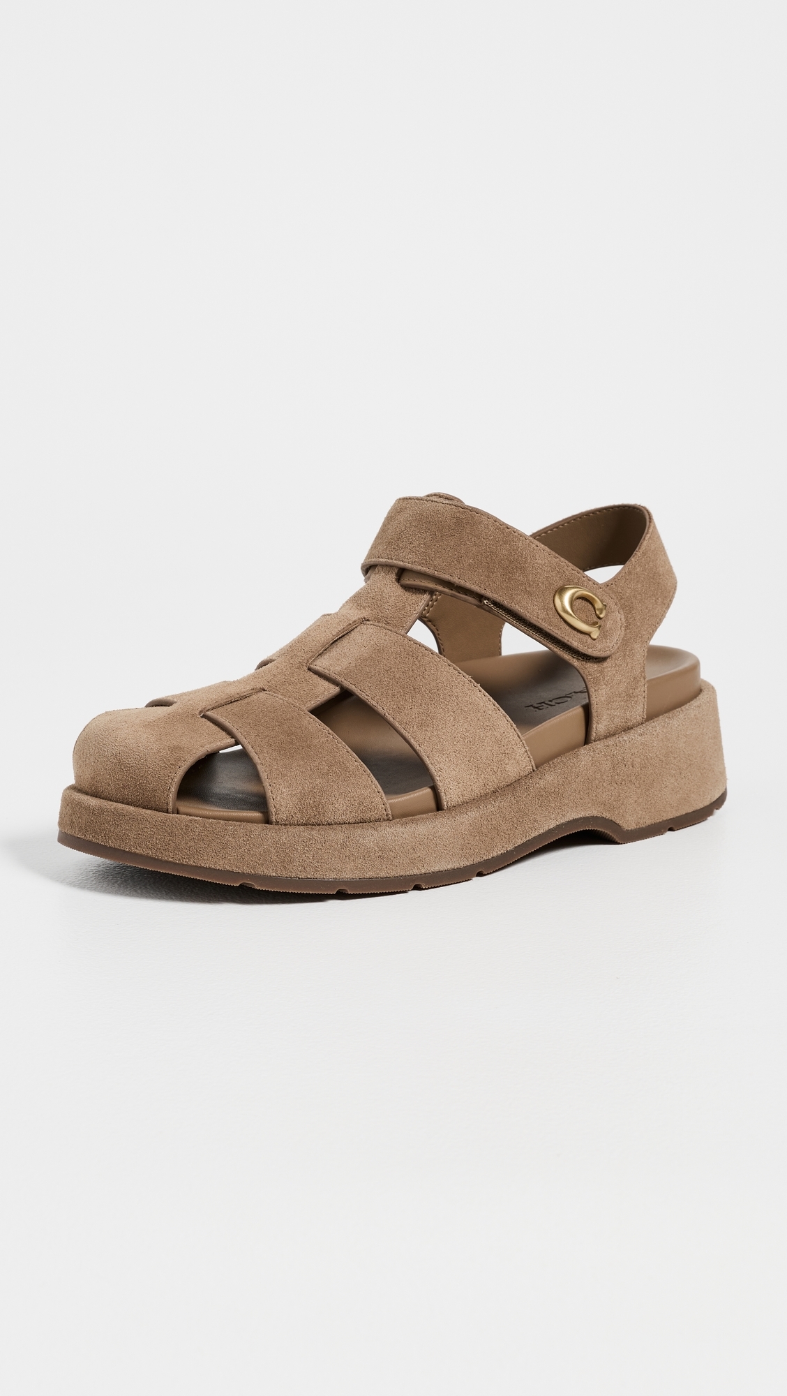 Fisherman Sandals Coconut Suede