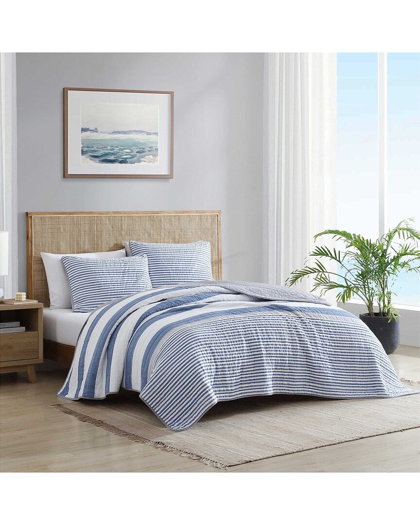 Fairwater Reversible Cotton Quilt Set