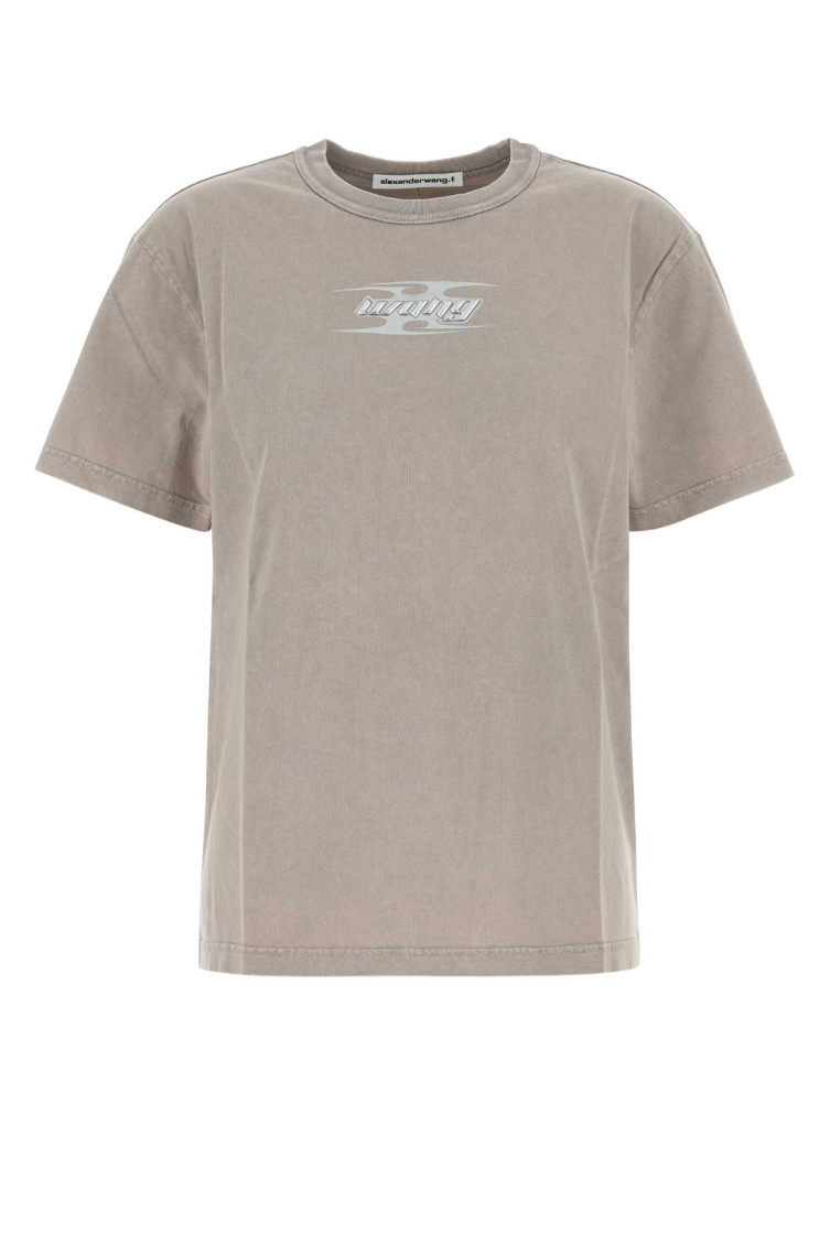 Blade-logo cotton T-shirt - Neutrals