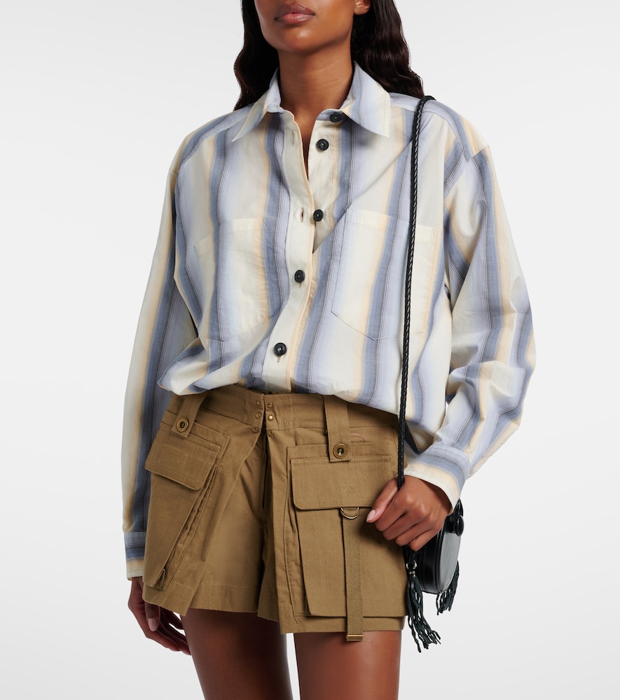 Mahvane striped cotton shirt