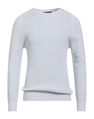 Man Sweater Light grey Size 40 Virgin Wool