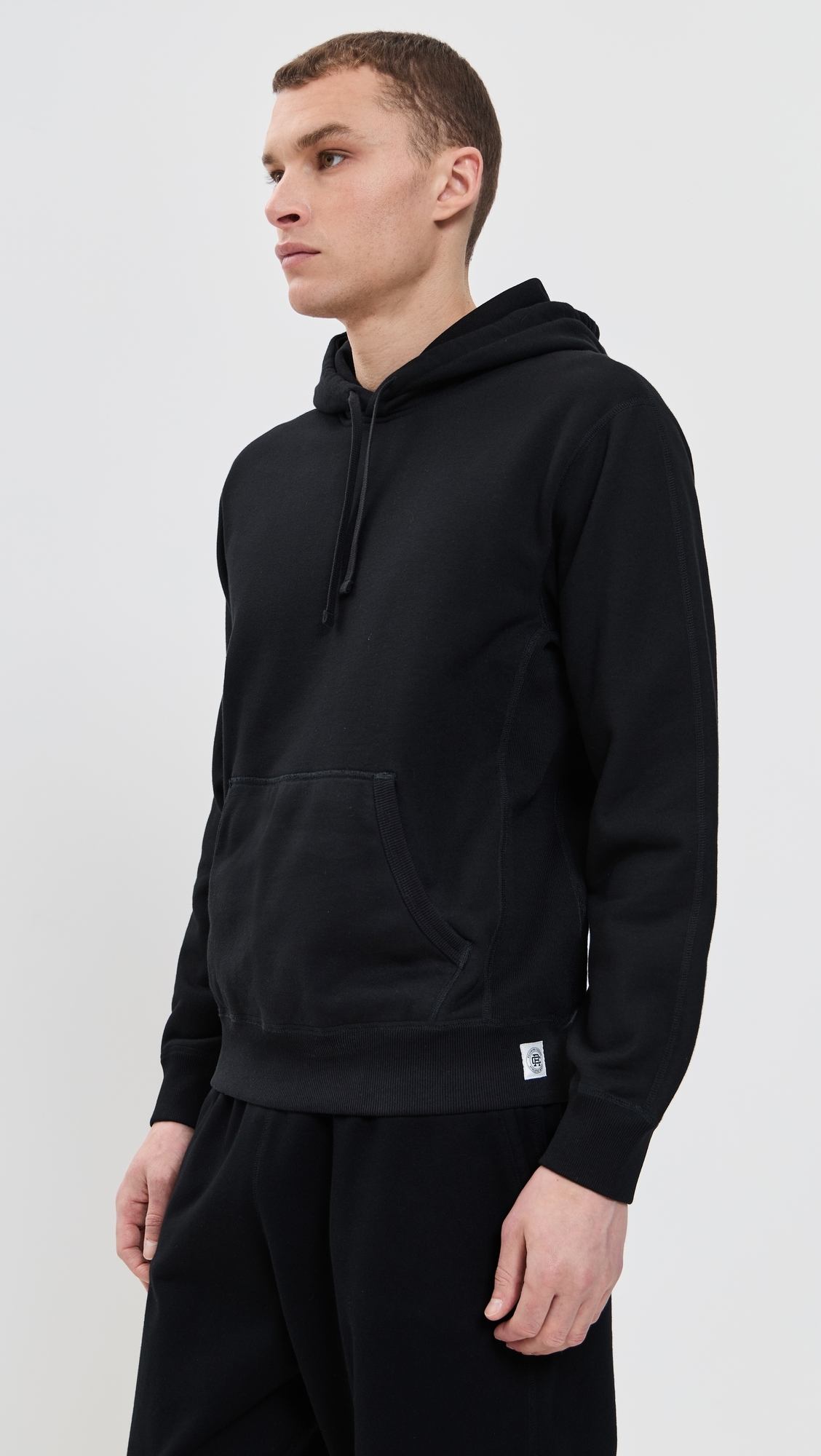 Reigning Champ Mid-Weight Terry Standard Hoodie Black