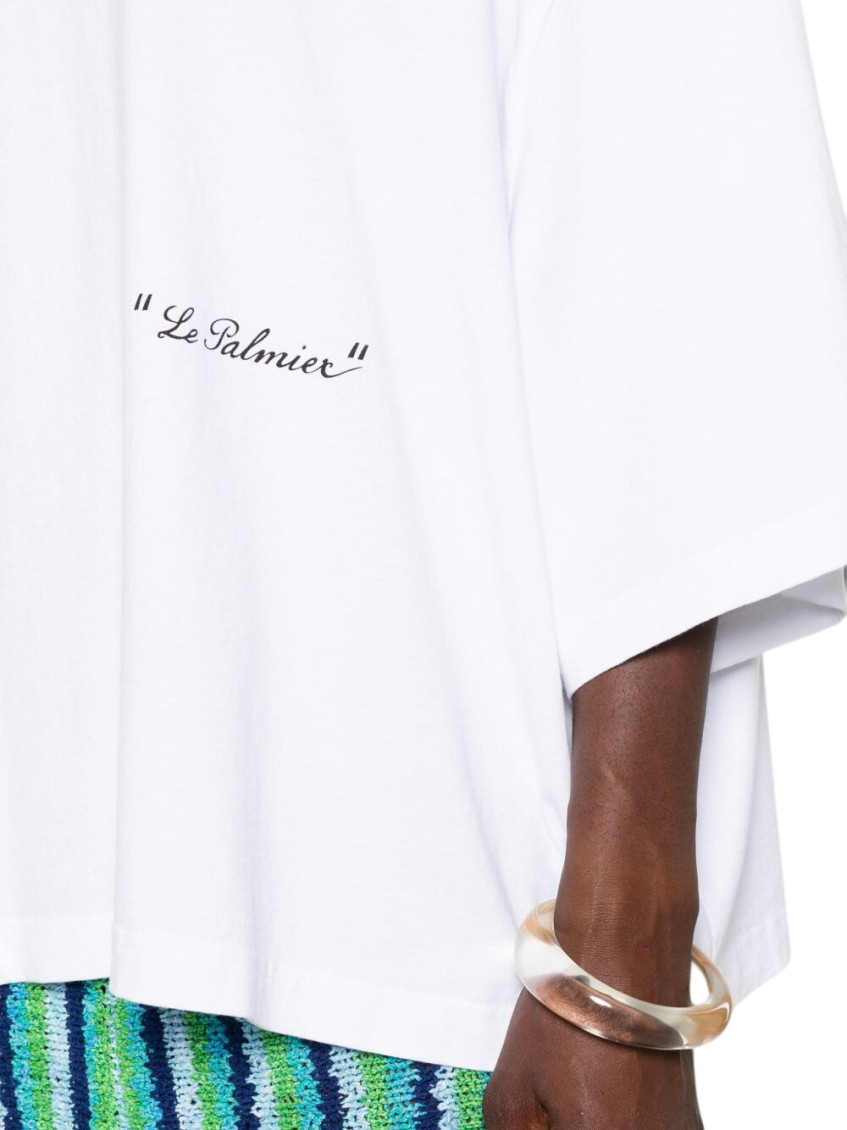 Le Palmier Cotton T-Shirt
