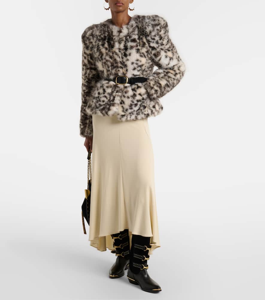 Bahria leopard-print jacket
